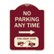 Signmission No Parking Anytime Tow-Away Zone W/ Right Arrow Heavy-Gauge Aluminum Sign, 24" x 18", BU-1824-23771 A-DES-BU-1824-23771 - alternate 1